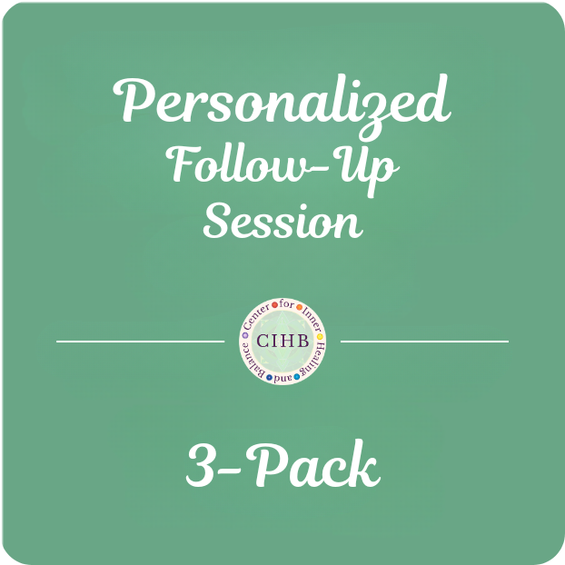 Personalized Follow-Up Session 3-Pack